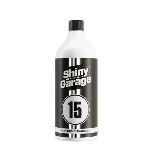 Shiny Garage Leather Cleaner Cleaner Professional płyn do czyszenia skóry 1L