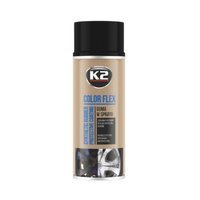 K2 Pro Color Flex guma w sprayu - kolor czarny mat 400ml